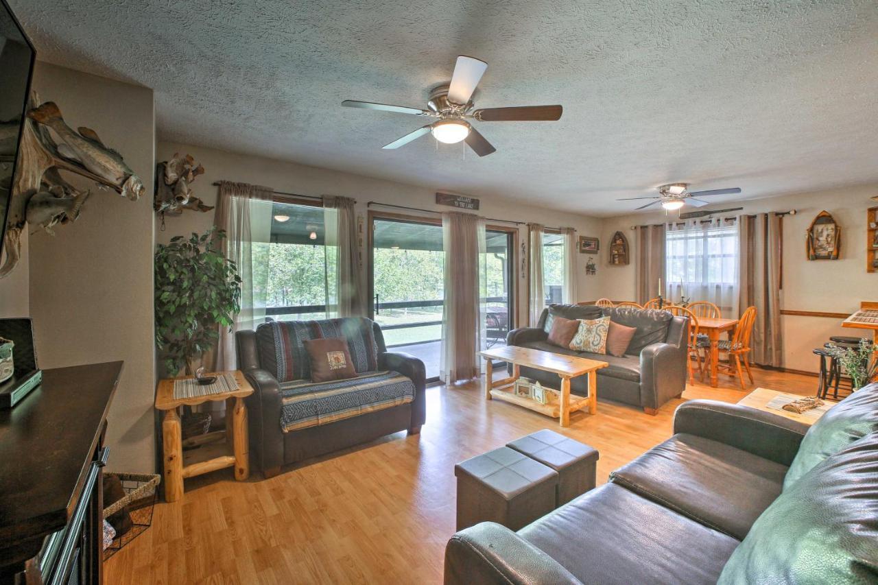Lakefront Table Rock Home With Fire Pit! Golden Exterior foto